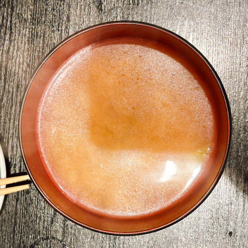 地魚あら汁(みそ)(寿司居酒屋 樽)