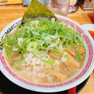 九条ねぎ 背脂醤油 ラーメン(ラーメンまこと屋 枚方磯島元町店)