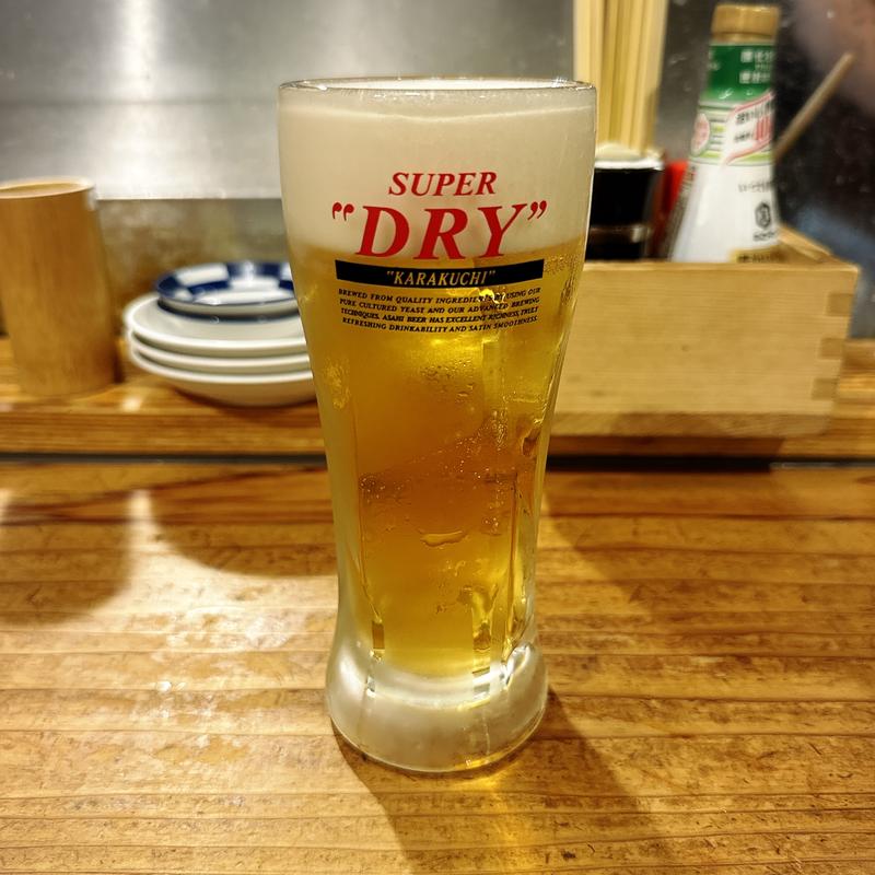 生ビール(酒処わすれな草)