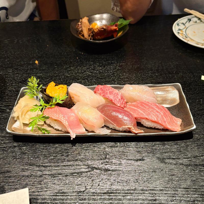 おまかせにぎり(寿司居酒屋 樽)