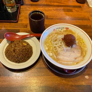 辛味噌ラーメン　ミニ焼飯(らぁーめん京 姫路飾磨店)