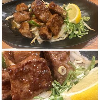 黒毛和牛サイコロステーキ(お好み焼 清十郎 ゆめが丘ソラトス店)