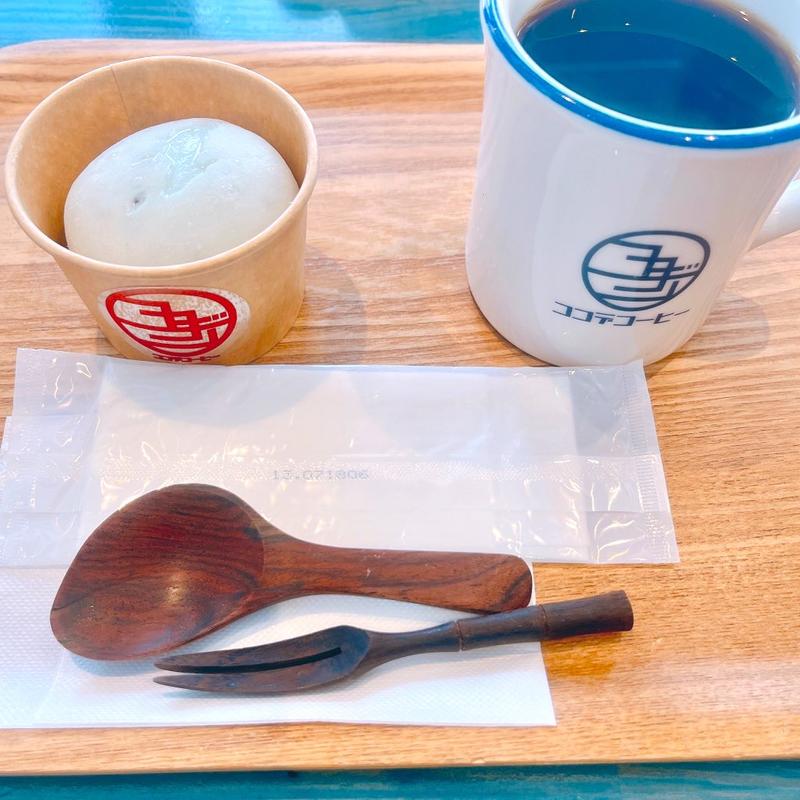 ジェラート大福(ココデコーヒー)