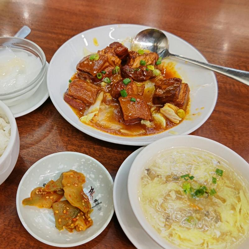 豚バラ肉の四川風醤油煮(福満園 別館)