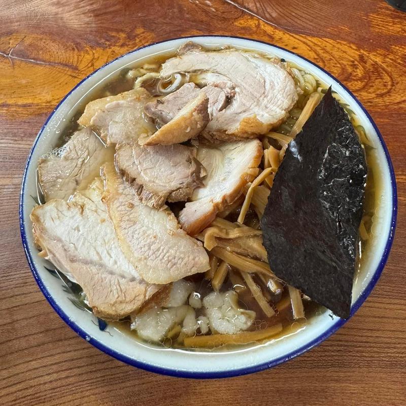 中華そば 小 チャーシュー メンマ(ケンちゃんラーメン 本店)