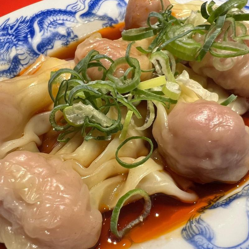茹でワンタン(恵比寿大龍軒)