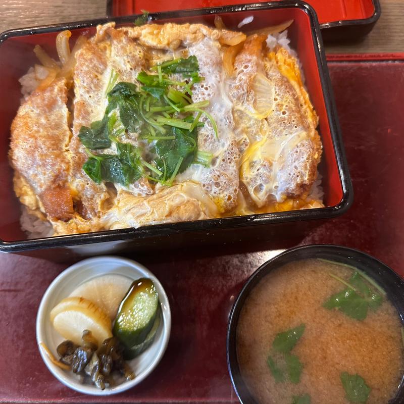 上かつ丼(そば処 水元やぶ)