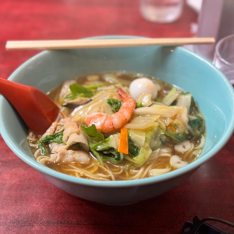 うまにそば(紅菜館(べにさいかん))