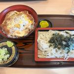 カツ丼セット(そば処まる八そば)