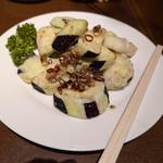 ナスの山椒揚げ(刀削麺・火鍋・西安料理 XI’AN(シーアン)虎ノ門店)