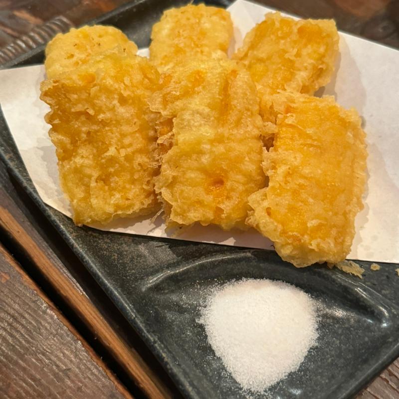 とうもろこし天ぷら(七渦路)