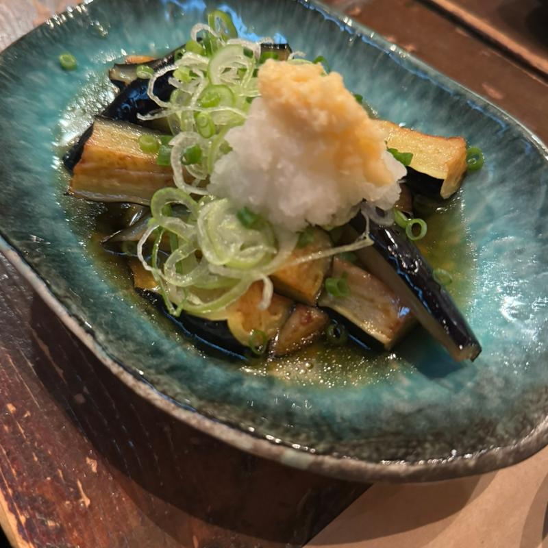 なすの揚げ浸し(七渦路)