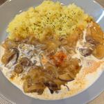 ビーフストロガノフ(ロシア・東欧料理イラチカ)