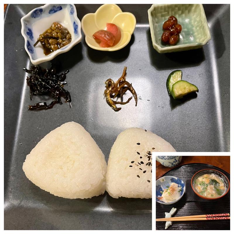 おにぎり＋特選古式みそ(茶房さくらさくら )