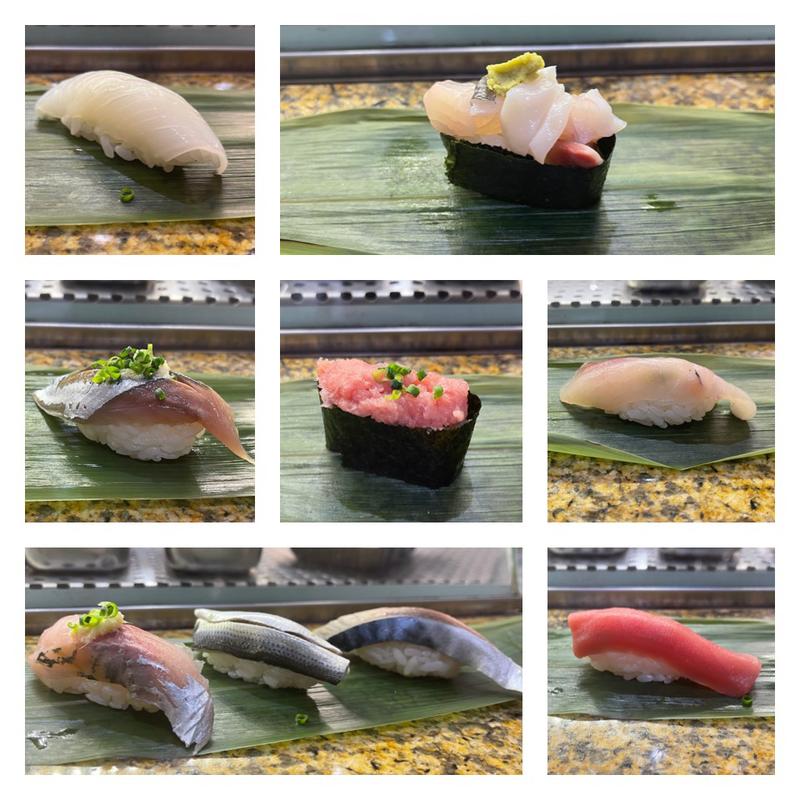 握り鮨(函館 立喰い寿司 函太郎 東京駅一番街店)