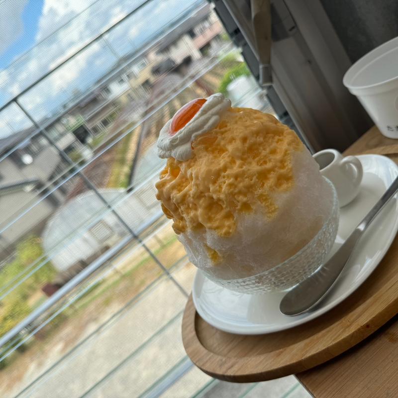 たまご氷(らんパーク たま姫キッチン うふ)