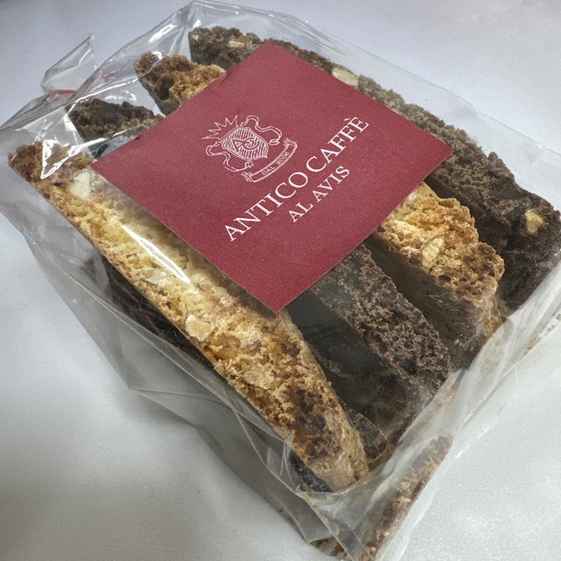 ビスコッティ プレーン＆チョコレート(アンティコカフェ アルアビス アトレ恵比寿店)