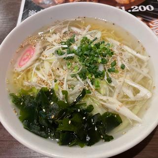 ネギ塩ラーメン(イナハマ食堂)