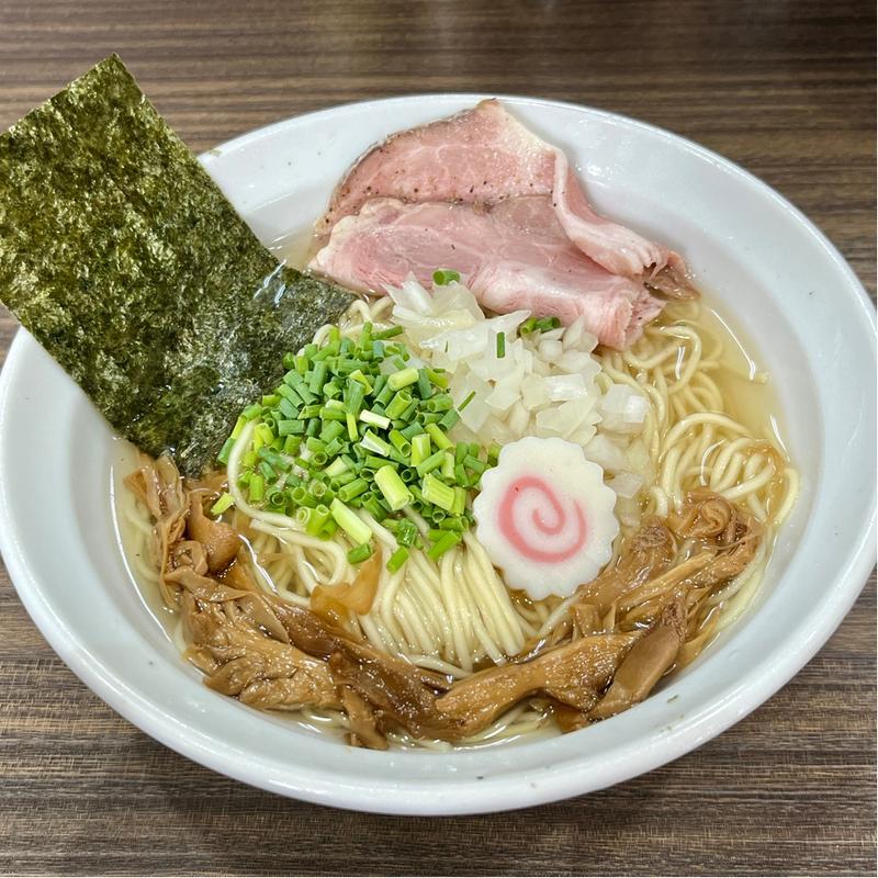 冷やしラーメン(煮干と鶏 ひんな)