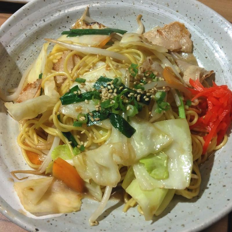 焼きラーメン(博多 かわ屋 大井町店)