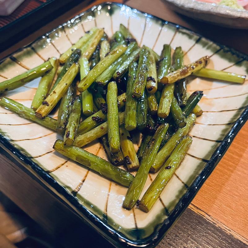 にんにくの芽　炒め(山屋 )