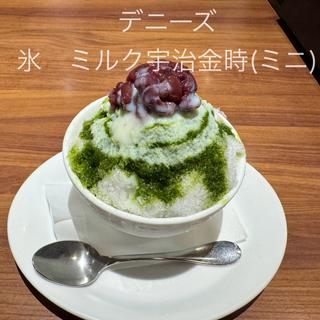 氷　ミルク宇治抹茶金時　ミニ(デニーズ 浅草雷門 )