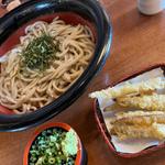 ごぼ天ざるうどん