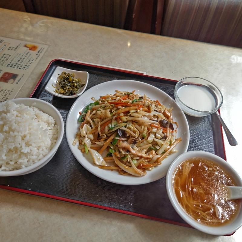 野菜炒め(謝朋酒樓)