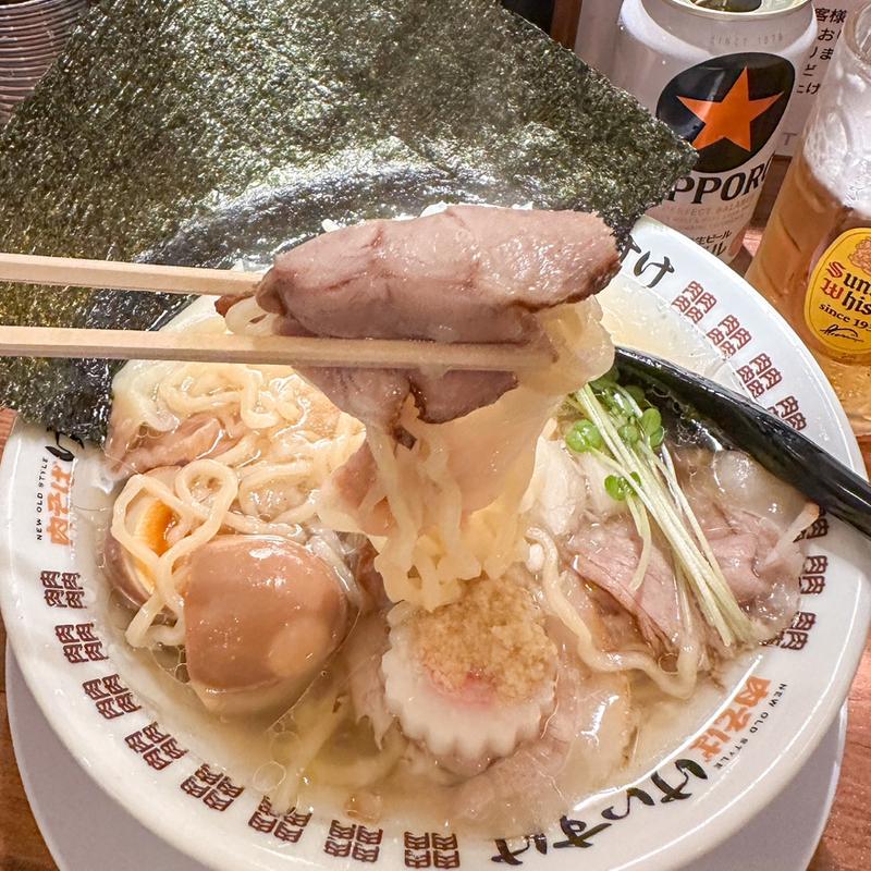 特製ワンタン肉そば塩(NEW OLD STYLE 肉そば けいすけ)