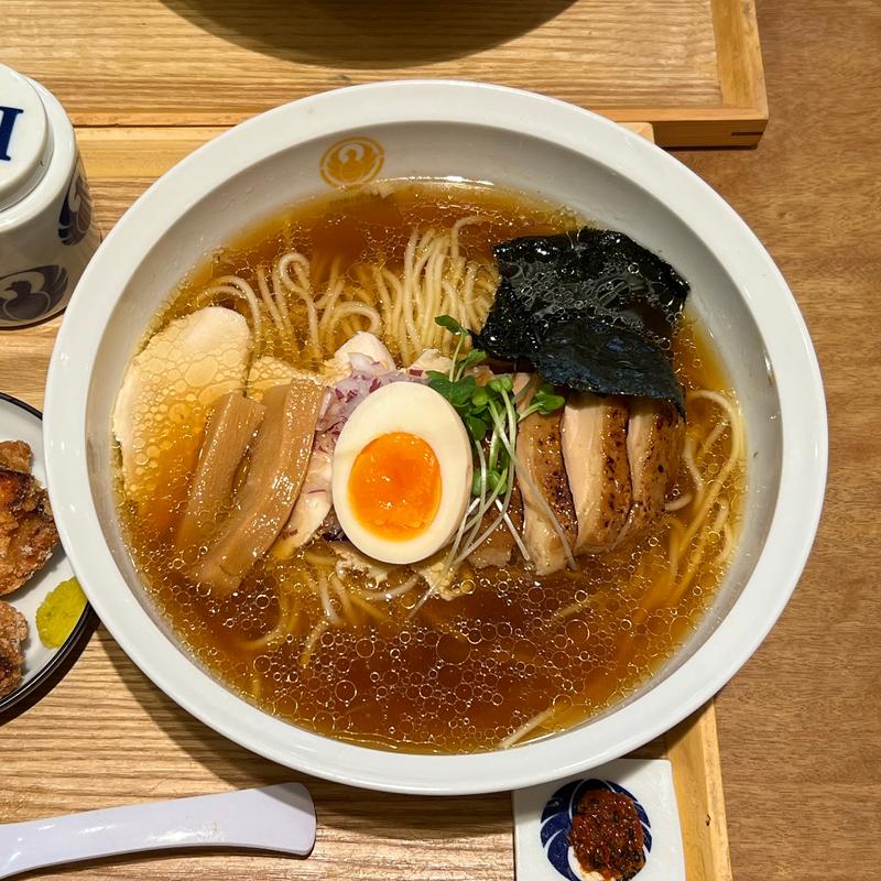 醤油鶏そばスペシャル(博多鶏そば TORISOBA TORIDEN)