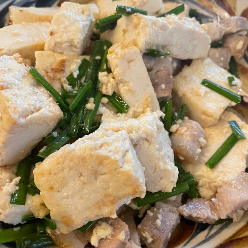 豆腐チャンプルー(国頭港食堂)