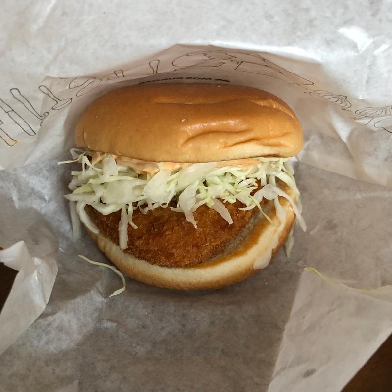 チキンバーガー(モスバーガー 足利南店)