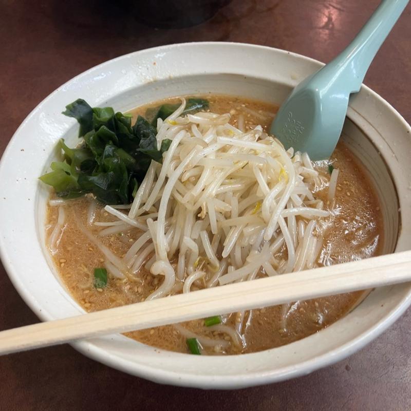 味噌ラーメン(くるまやラーメン 君津坂田店)