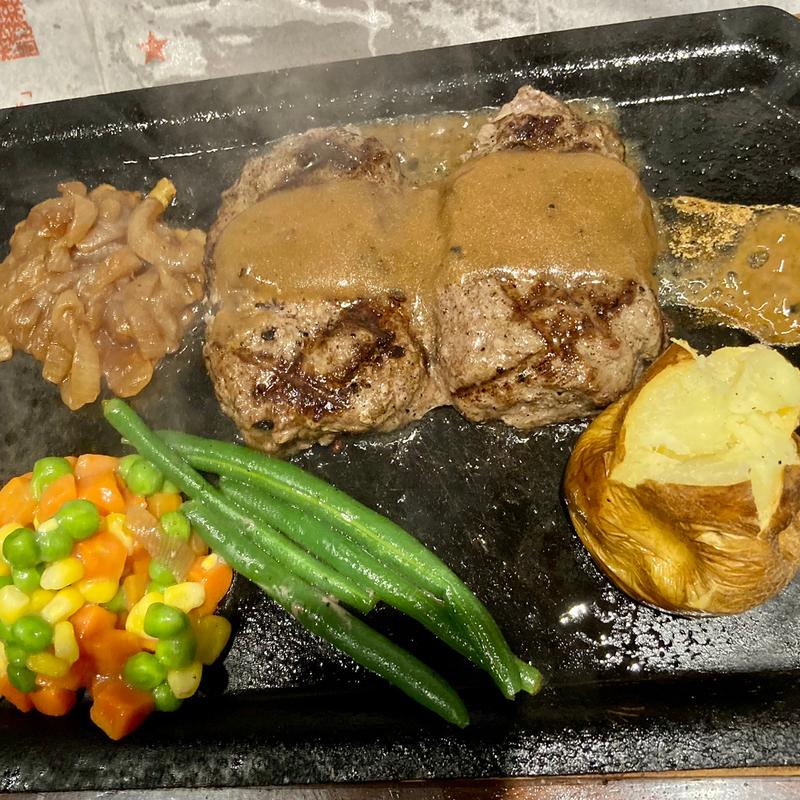 オリジナルハンバーグ(ハングリータイガー 横須賀モアーズシティ店)