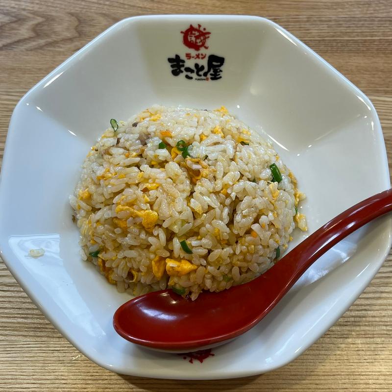黄金半チャーハン(ラーメンまこと屋 福島店)