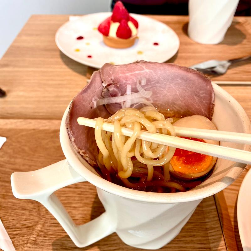 チャーシューウォーター(みなめん cafe みのおキューズモール店)