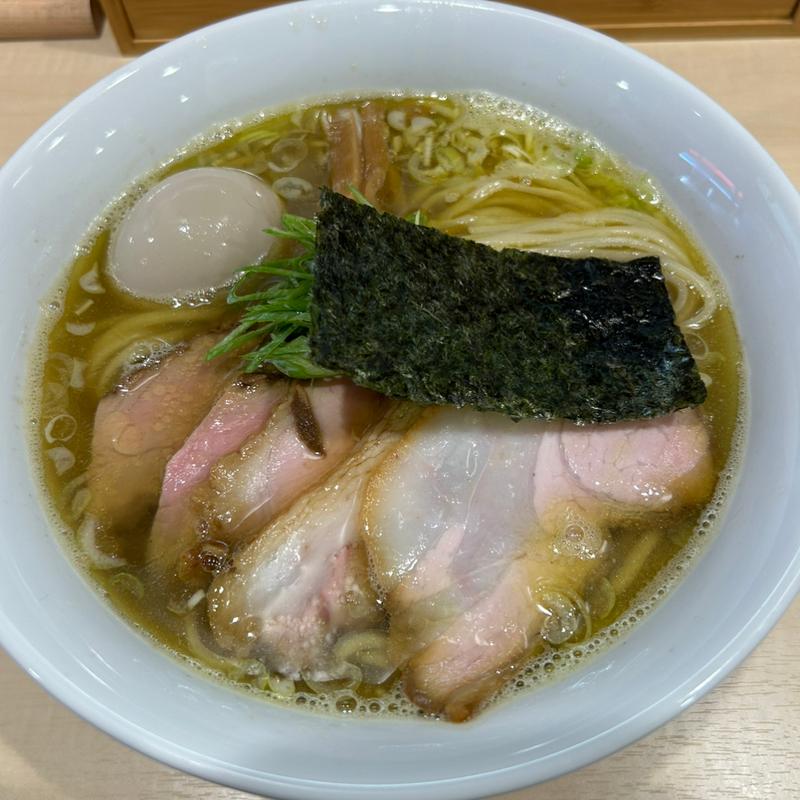 煮干し塩そば(麺屋　えぐち)