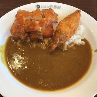 パリパリチキンカレー＋フィッシュフライ(CoCo壱番屋 仙台泉インター店)