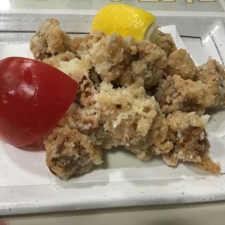 砂肝の竜田揚げ(お食事処 かっぱ茶屋)