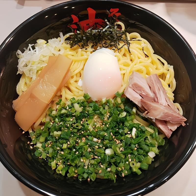 油そば(東京油組総本店 市ヶ谷組)