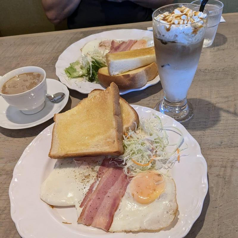 ベーコンモーニング(珈琲元年 鳴子店)