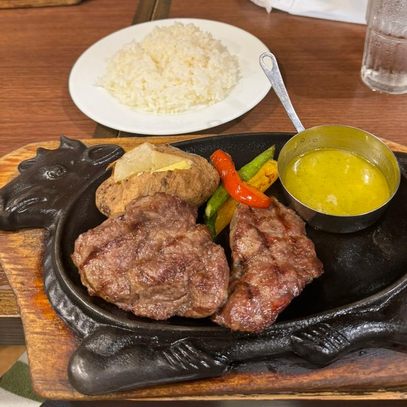 ラウンドステーキ(ステーキハウス フォルクス 相模原店)