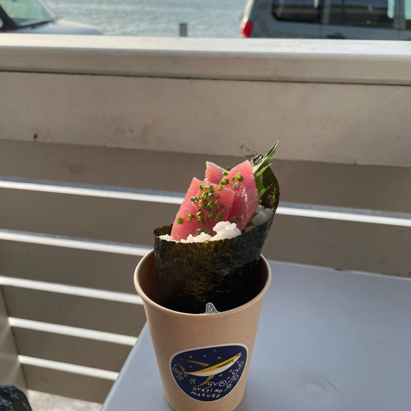 マグロの手巻き(親父のまぐろ )