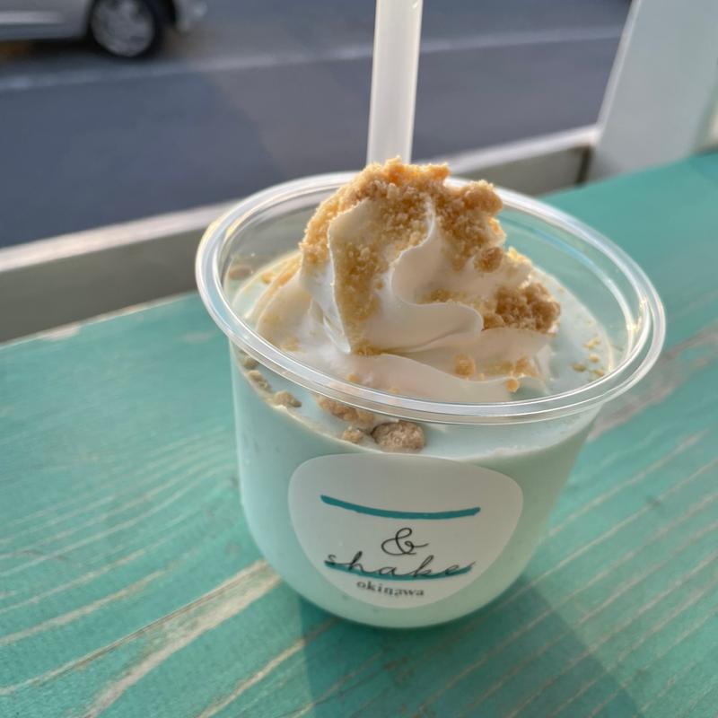 塩ちんすこうシェイク(&shake okinawa)
