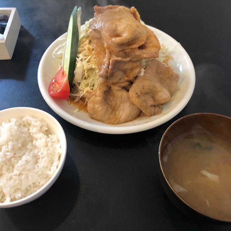 豚ロース生姜焼き(人形町 かねき亭)