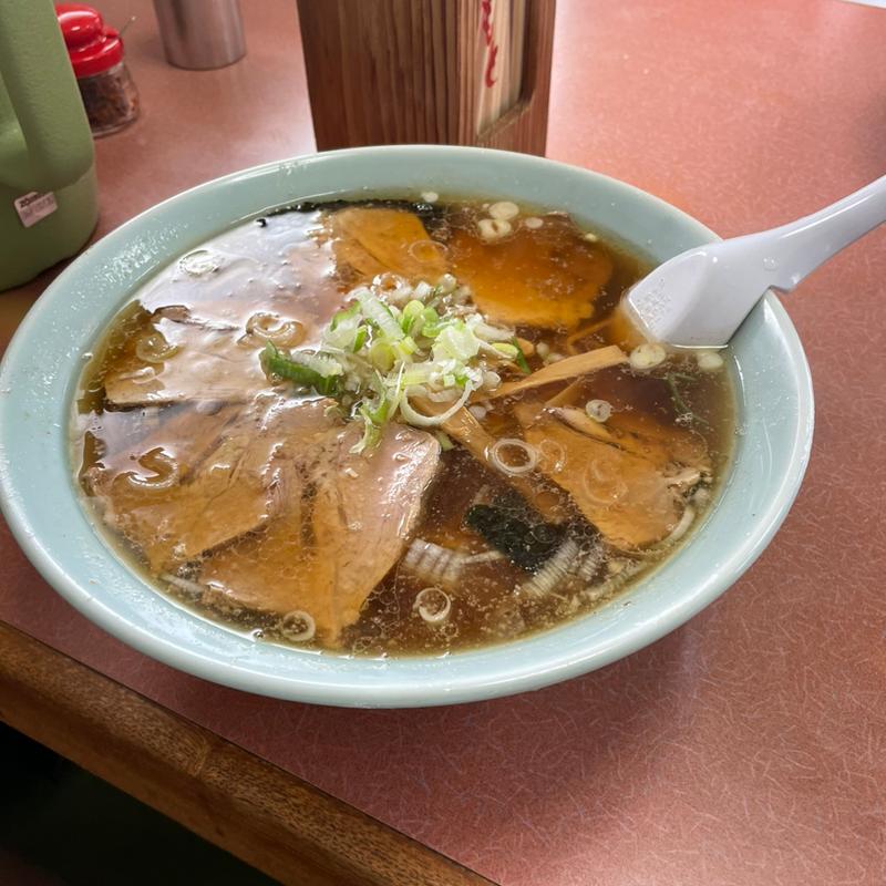 チャーシューメンマラーメン(味の店 中華亭)