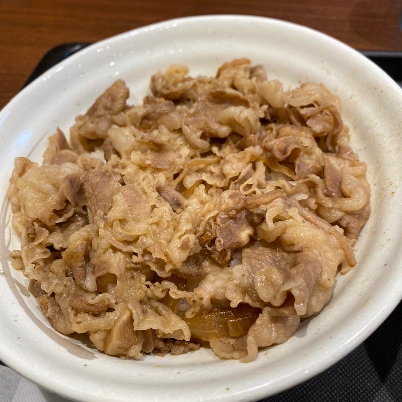 牛めし(松屋 博多駅南店)