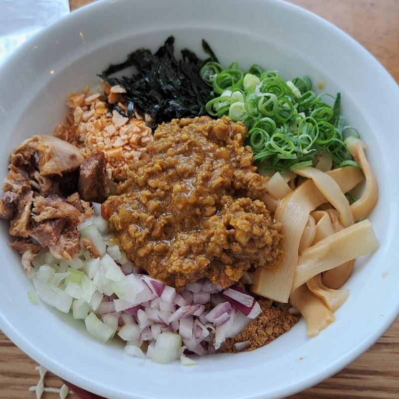 あぐー豚スパイスキーマカレーまぜそば限定(虎 Kitchen （タイガーキッチン）)