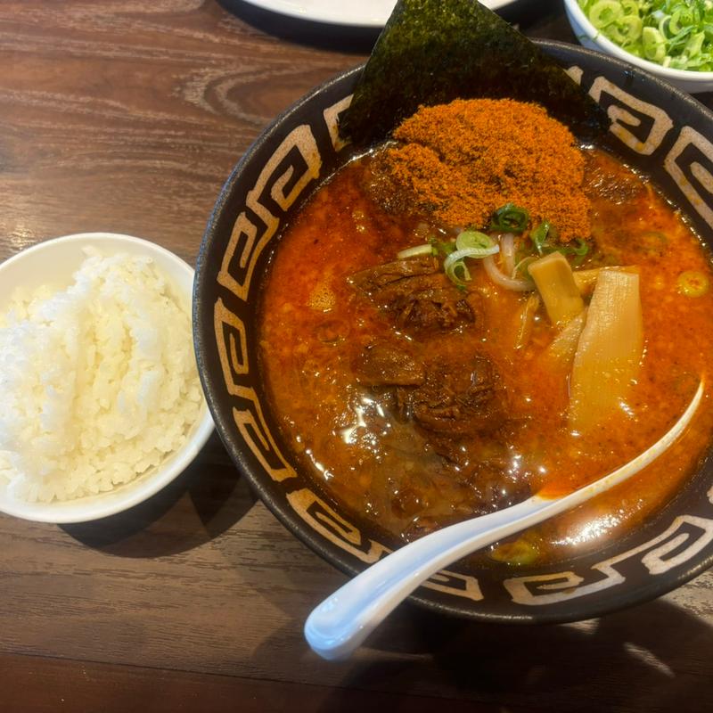 炎の魚介豚骨ラーメン(とんこつラーメン ラの壱)