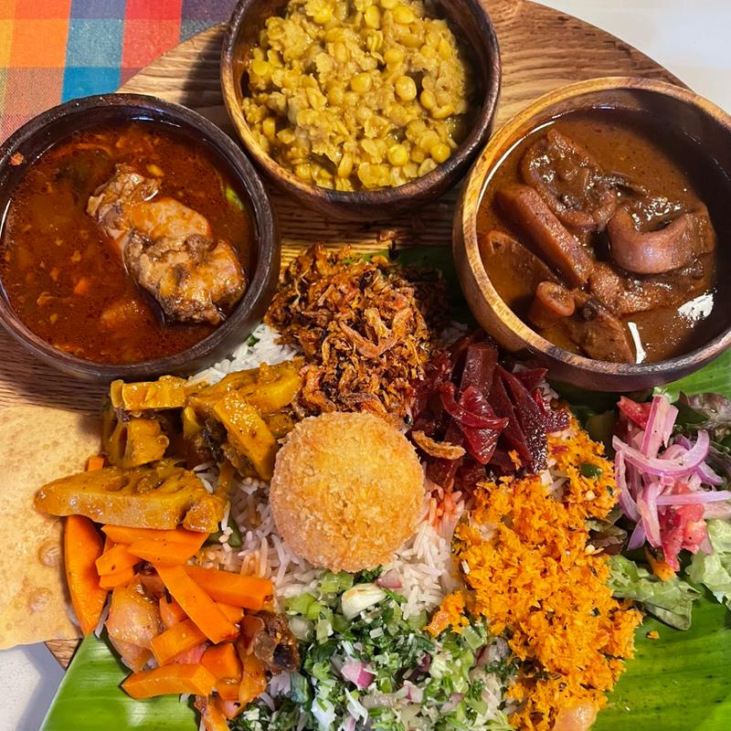 おもてなしプレート(シナモンガーデン)